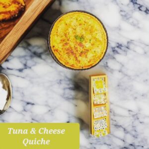 Tuna & Cheese Quiche